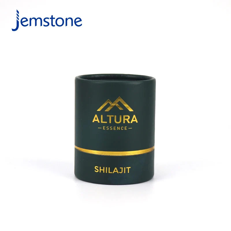 Eco-Friendly Custom Food Luxury Kraft Cardboard Tea Coffee Candle Cylinder Packaging Round Honey Jar Box Paper Tube