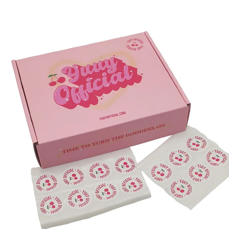 Customized Cardboard Folding Packing Black Mailer Shipping Self Seal Corrugated Box Mailer Tear Strip Clothing Pr Delivery Boxes
