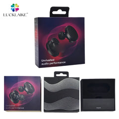 Custom Designed Cardboard Smart Products Wireless Earphone Cable Packaging Boxes Elegant Earbuds Packing Box for Electronics