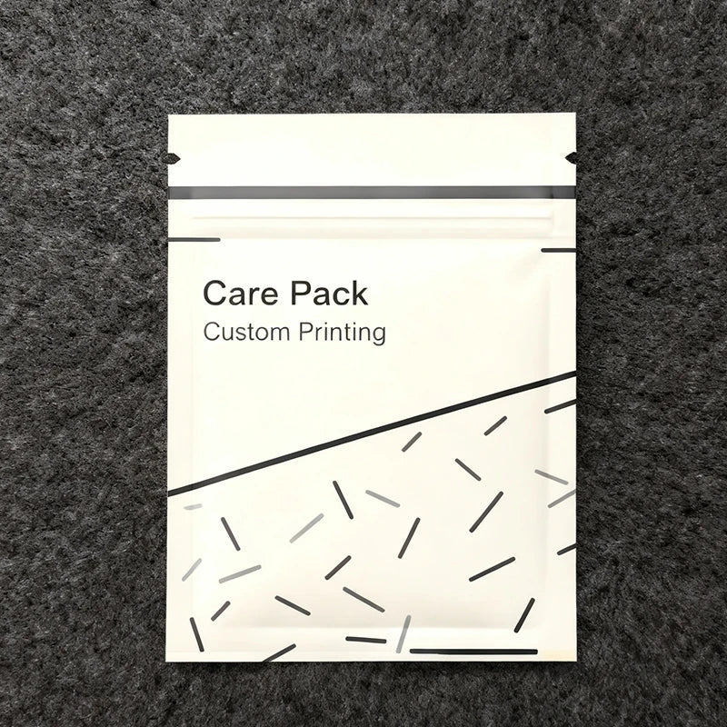 Wholesale Face Mask 3 Side Seal Pouch Cosmetic Masking Reusable Plastic Sachet Pack for Household