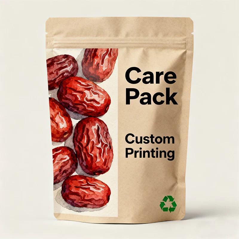 Packaging Bag for Freeze Dry Fruit Frozen Food Grade Self-sealing Nut Snack Zipper Packaging Bags