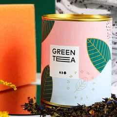 Eco Friendly Cardboard Kraft Jar Cans Food Grade Round Containers Tea Paper Tube. With Custom Lid