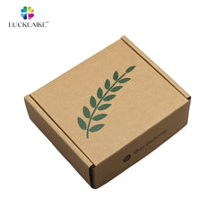 Custom logo Brown Mailer Gift Cosmet Box Corrugated Kraft Mailing Package Paper Carton Box Packaging Shipping Box with logo