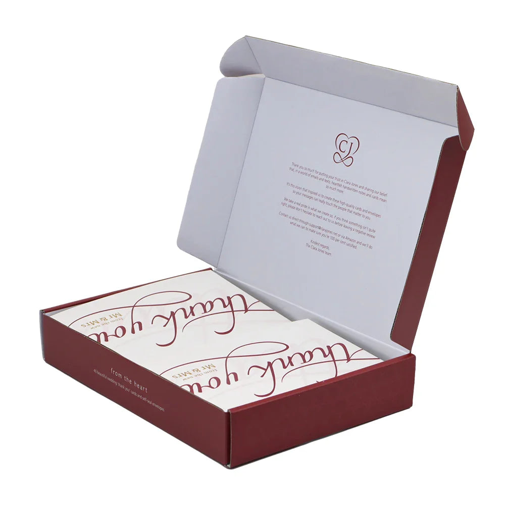 Luxury Recycled Sweets Christmas Eve New Year Gift Big Packaging Boxes for Shipping Packiging Custom Logo