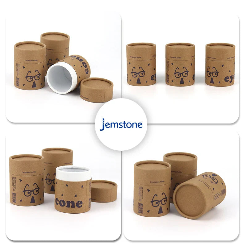 Eco-Friendly Printed Paper Tube with Inner Liner Kraft Paper Lotion Squeeze Tube Paper Tube Packaging for 10p ml Bottles