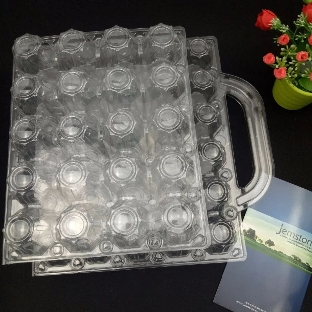 30 Holes Egg Tray Egg Packaging for Sale Material Plastic PVC PET Food Grade Pet Egg Tray Supplier in Turkey Within 7 Days