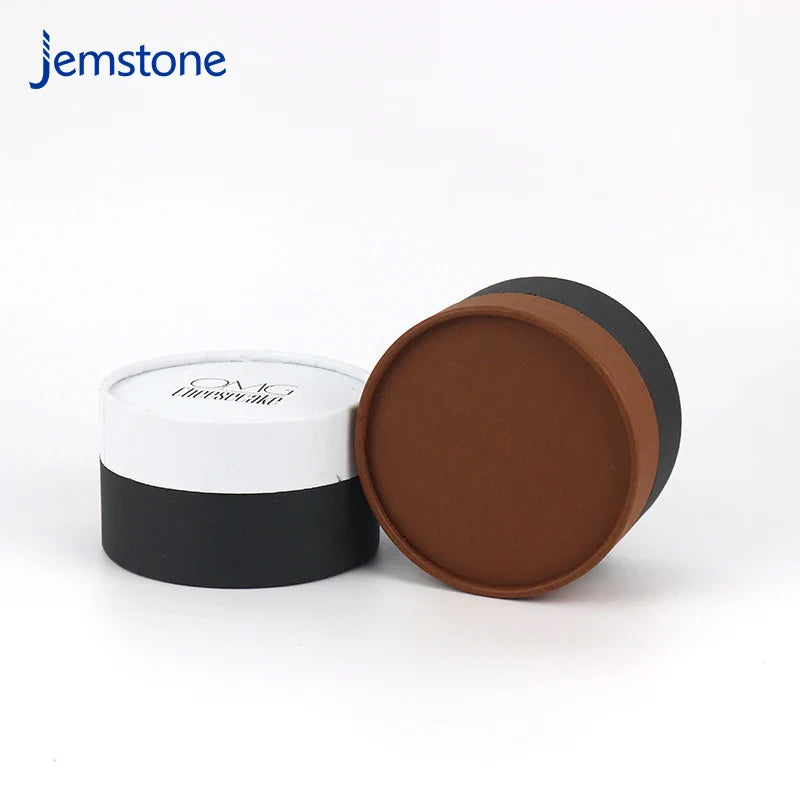 Custom Food Luxury Kraft Cake Paper Tube Round Cardboard Cookie Tube Box Snack Bread Chocolate Cylinder Packaging