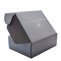 Custom Logo Cajas Corrugated Skincare Clothing Mailing Delivery Cardboard Post Paper Packaging Box Eco-Friendly Sponge Socks