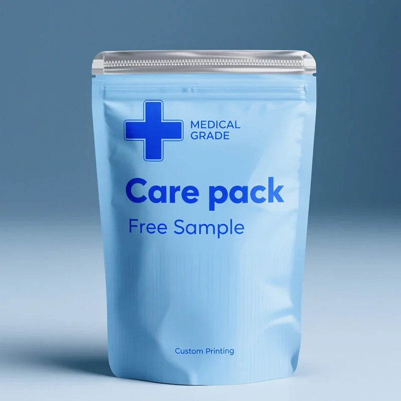 Compostable Powder Medical Packaging Baggies Green Packaging for Pharmaceuticals Heat Sealable Packaging Pouch