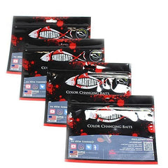 Resealable Lure Packaging Oem Printing Zipper clear Window Worm Soft Plastic Laminated Fish Bait Bags with Zipper