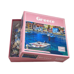 Wholesale Custom Puzzle Manufacturers Personalized IQ Sublimation Blank Jigsaw Puzzle Games Box 1000 Piece for Kids Adulte