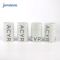 Custom Tea Coffee Cylinder Packaging Skincare Essential Oil Perfume Paper Tube Luxury Cosmetic Bottle Box Kraft Cardboard Tube
