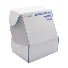 Eco Friendly Corrugated Foldable Packing Custom Sending Business Product Apparel White Branding Shipping Mailer Paper Boxes