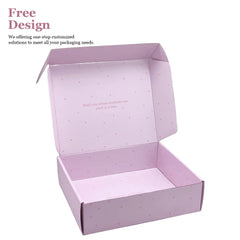 Customised Printing Recycled Foldable Kraft Corrugated Box Packaging Cosmetics Bottle Carton Paper Postal Pr Boxes for Packaging