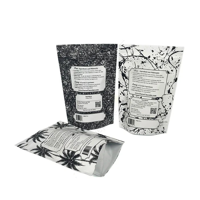 Customized Three Side Seal Back Seal Bag Popsicle Packaging Bag Frozen Disposable Plastic Bag for Chocolates