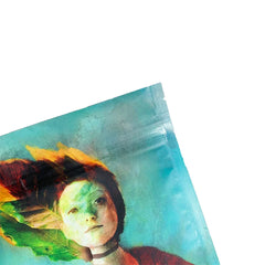 Custom Printed Empty Cafe Doypack Pouch Mylar Ziplock Stand up Coffee Packaging Bags With Valve and Zipper