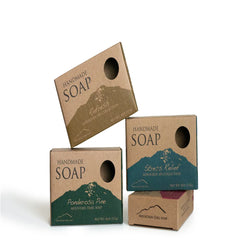 Recycled Brown Paper Kraft Die Cut Soap Packaging Box Cardboard Boxes for Soap for Makeup Face