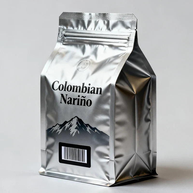 Customizable Plastic Coffee Bean 250g 12oz Flat Bottom Foil Bolsas Packaging Para Empaque De Cafe With Valve