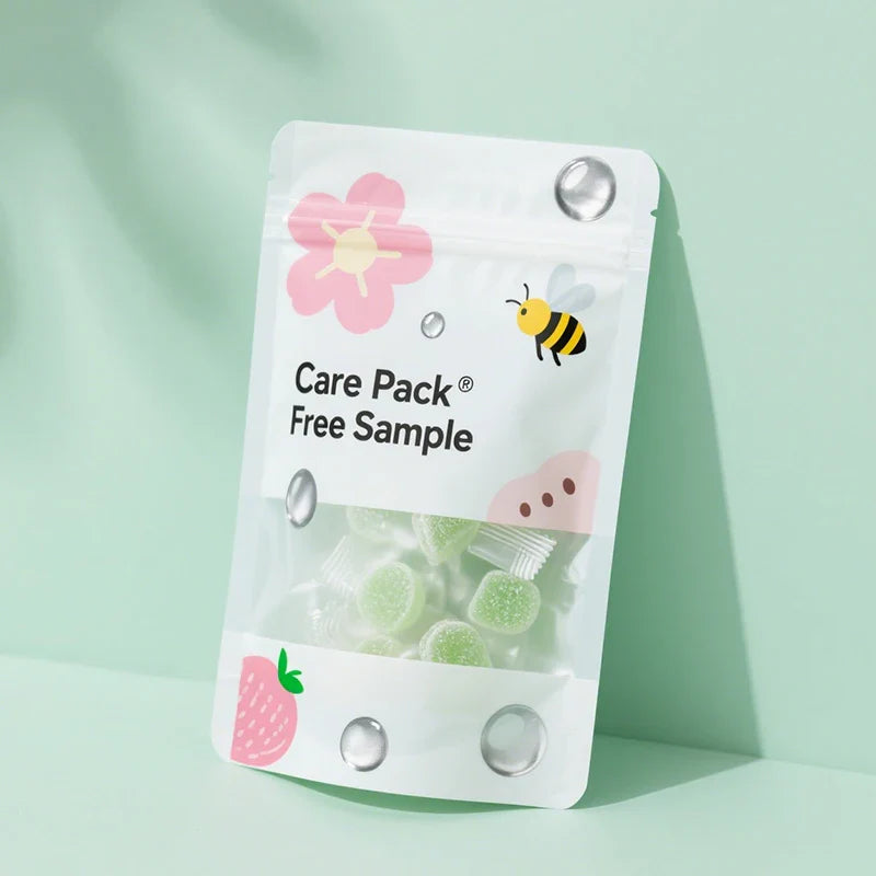 Plastic Food Seal with clear Window 3.5g 7g 14g Laminated Plain Candy Cookie Compostable Zipper Bag for Food