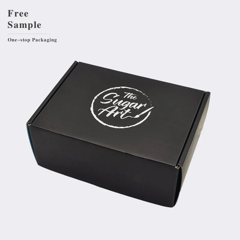 Custom Private Label Corrugated Cardboard Personal Care Packaging Shredded Paper Gift Boxes for Shipping Packiging