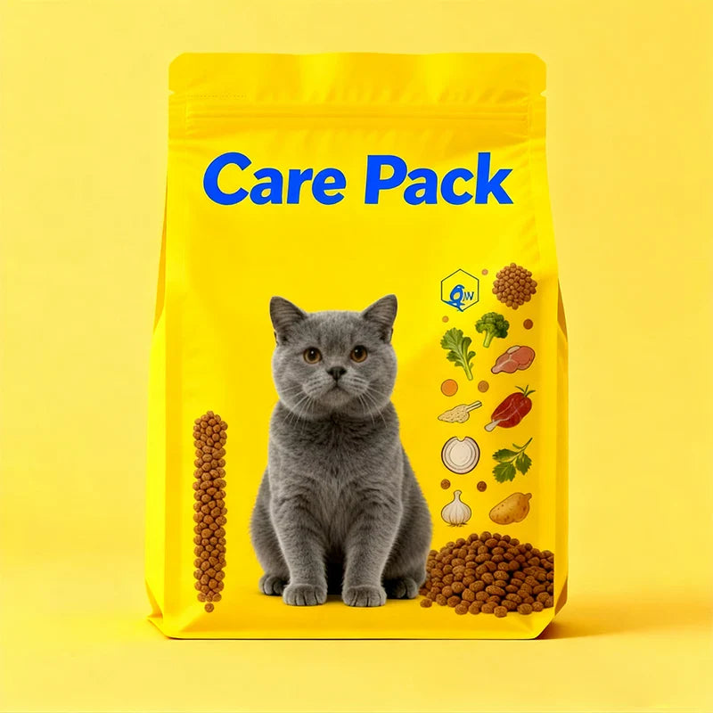 Dog Pet Treat Food Packaging Ziplock Pouch Cat Dry Kibble Plastic 8 Side Seal Foil Thick Zipper PLA PET Grade Mylar Bags