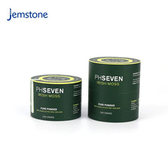 Eco-Friendly  Luxury Round Powder Spice Paper Tube Food Grade Kraft Cardboard Tea Coffee Candle Cylinder Packaging