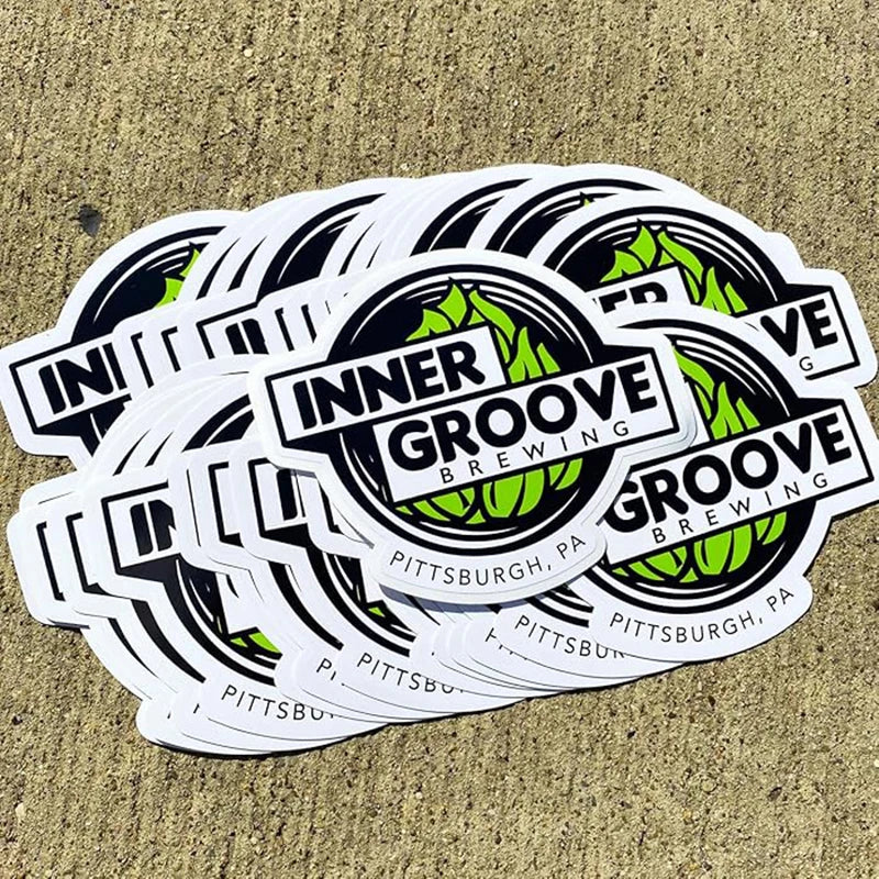 Custom Personalized Logo Adhesive Sticker Vinyl PVC Letter Die Cut Stickers for Promotion