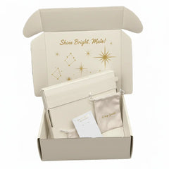 Eco-friendly Customized Tear Strip Gift Package Earring Necklace Jewelry Parcel Boxes Packaging Carton with logo