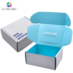 Eco Friendly Corrugated Foldable Packing Custom Sending Business Product Apparel White Branding Shipping Mailer Paper Boxes