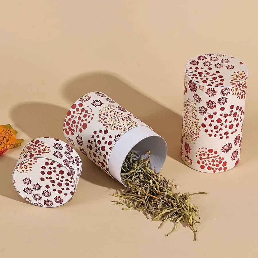 Eco-Friendly Custom Kraft Cardboard Cylinder Packaging Round Handmade Baby Food Food Paper Tube