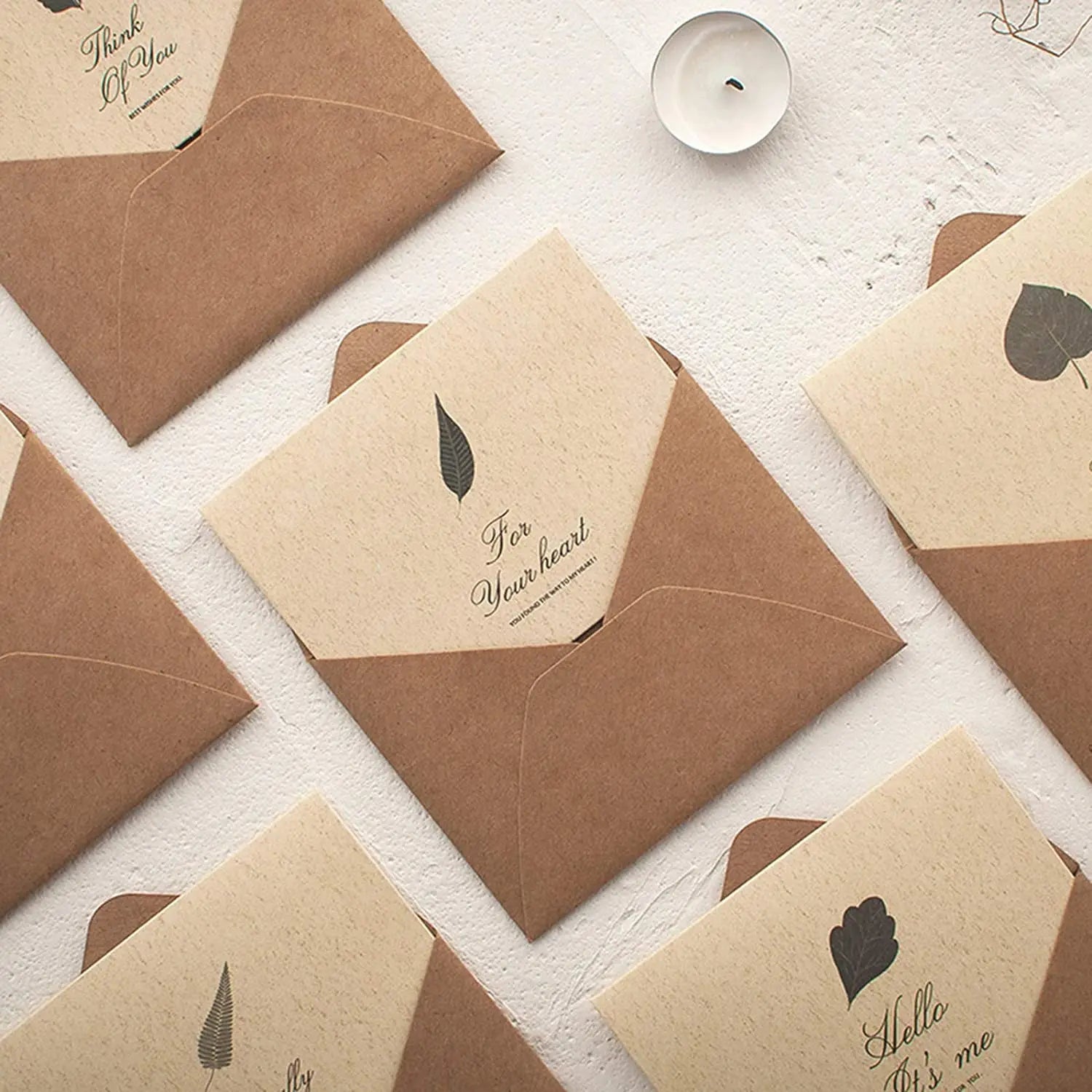 Customrecycled A4 Manila Plug-In Seal Envelope Cardboard Eco-Friendly Printing Kraft Brown Paper Mailing Packaging Envelops