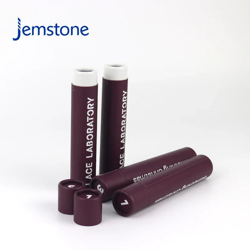 Custom Cosmetic Twist up Lipstick Paper Tube Cardboard Deodorant Tube Kraft Push up Lip Balm Tubes Packaging