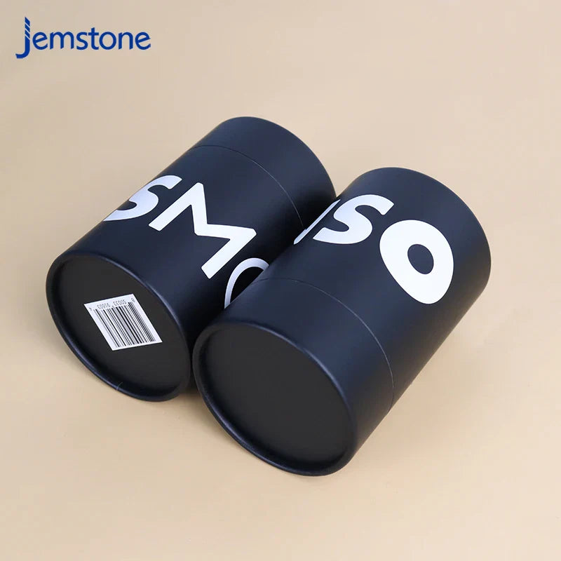 Black Paper Tube 0.3oz 8g Lip Balm Lipstick Packaging Paper Cardboard Lip Balm Tubes Black 5g 7g Black Paper Tube for Bottles