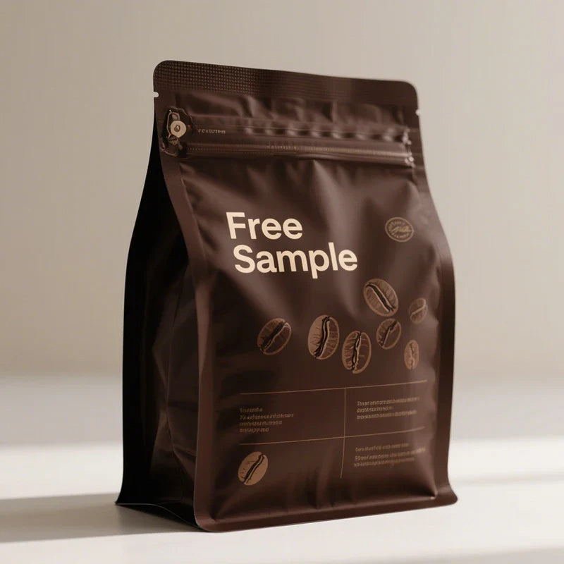 PET Flat Bottom Square Tin Tie Foil Moisure-proof Coffee Food Tea Packaging Bag With Valve Zipper