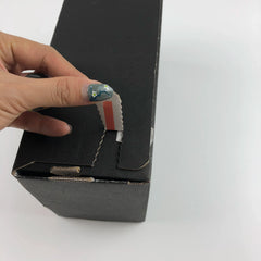 Custom logo Sticky Peel off Closure Ziplock Corrugated Cardboard Carton Packaging Shipping Boxes Mailer Box Carton Box