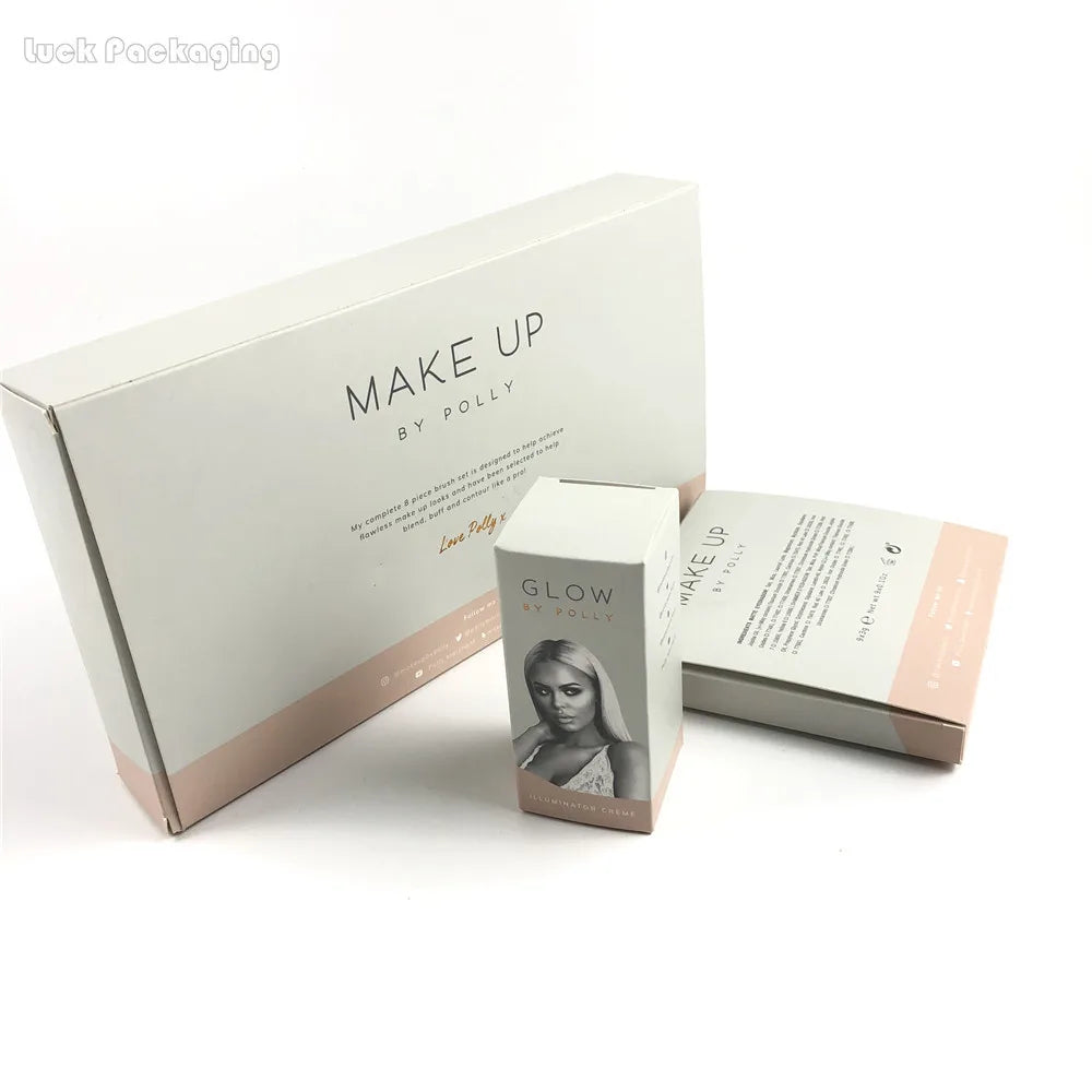 Small Custom Printed White Strong Shipping Boxes No Minimum for Small Business Mailer Boxes Used for Clothing Packaging China