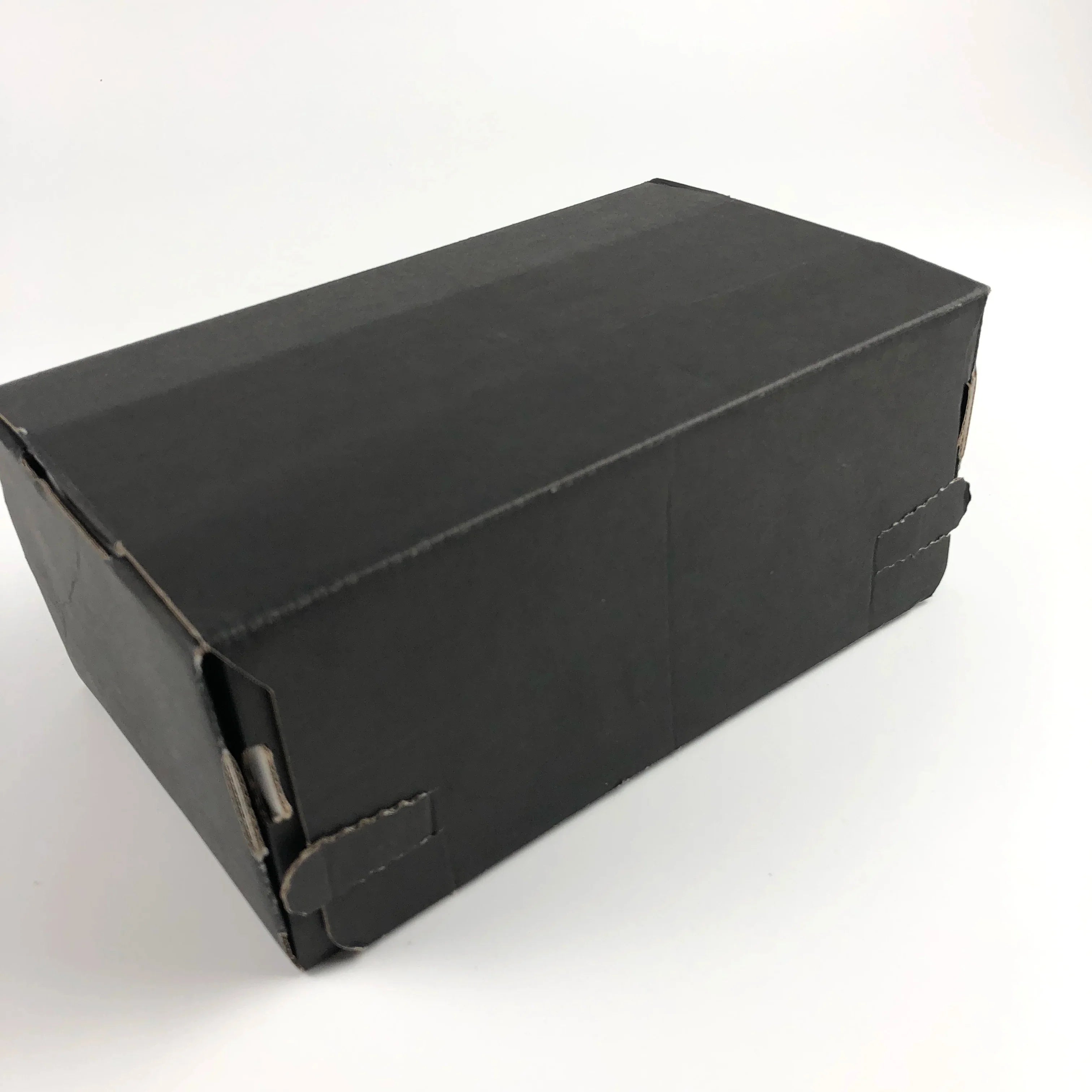 Custom logo Sticky Peel off Closure Ziplock Corrugated Cardboard Carton Packaging Shipping Boxes Mailer Box Carton Box