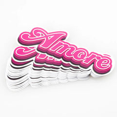 Custom Sticker Vinyl Die Cut Stickers Printing Adhesive Waterproof Company Cartoon PVC Logo Transparent Stickers