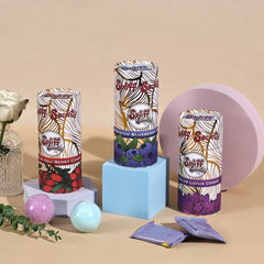 Custom  Bottles Product    Luxury Twist up  Cardboard Tube  Kraft Round Push up Gold Foil Paper Tube Box Packaging