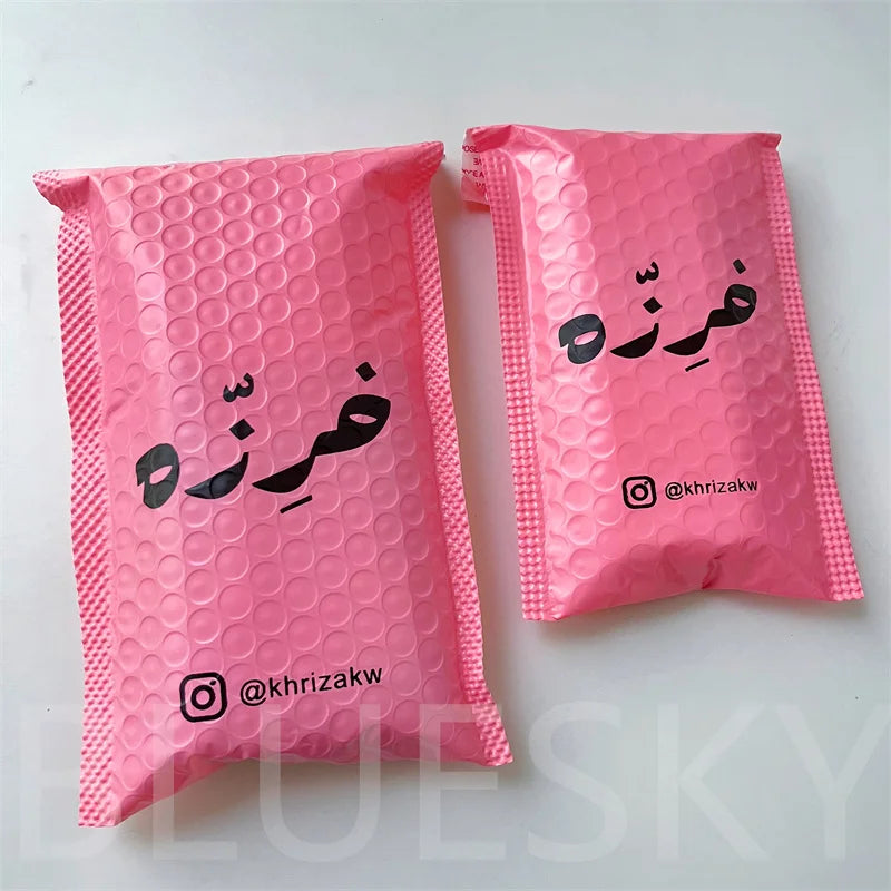 Eco-Friendly Recyclable Bubble Bags - Biodegradable Air Bubble Wrapping Bag for Green Packaging