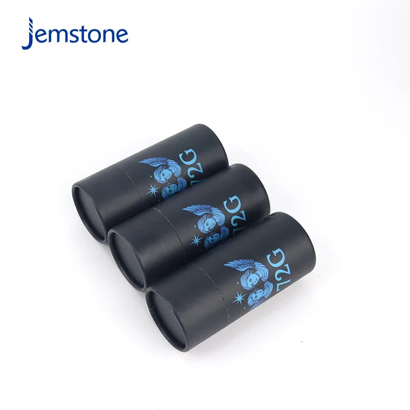 Custom Black Kraft Cylinder Tea Coffee Perfume Paper Tube Packaging Cardboard Tube for Candle and Other Products