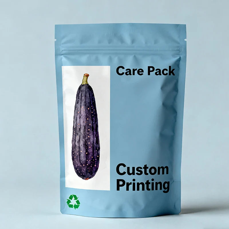 Customized Compostable Doypack Plastic Sealable Dried Fruit Nuts Seeds Packaging Pouch for Food Packing