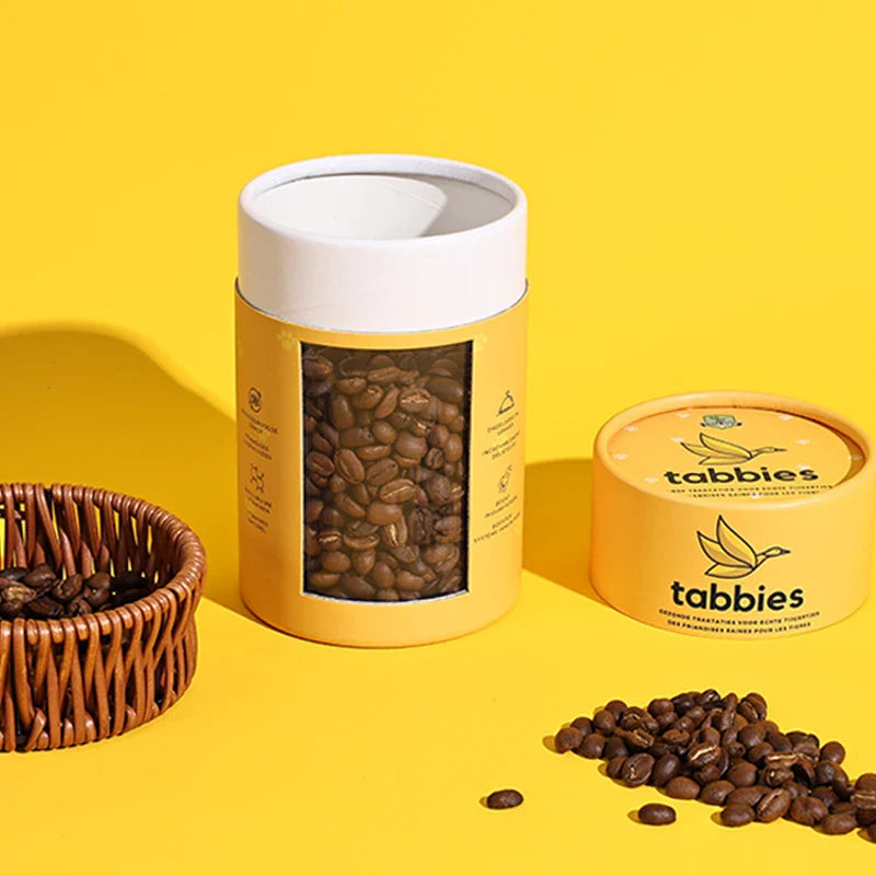 Hot Selling Cylinder Tube Box Cardboard Food Paper Tube Tea Coffee Packaging