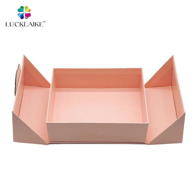 Custom Design Rigid Double Door Paper Gift Box With Magnetic Lid for Bridesmaid Presents Personalizada Packaging Boxes