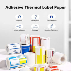 B21 B1 B3S Label Tape Paper Waterproof B21 Sticker Clothing Price Food Self-adhesive Tag