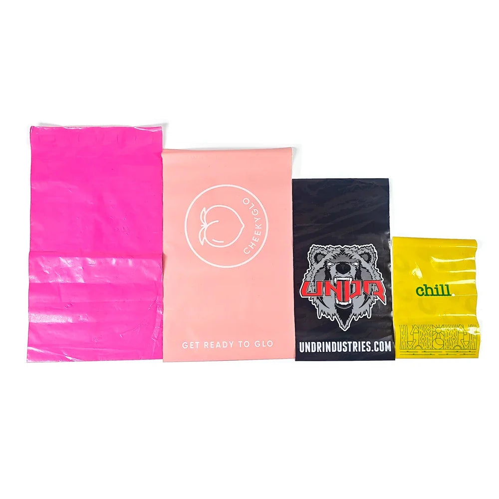 Customized Logo Printed Zipper Black Clothing Zip Lock Poly Bags Pouch Custom Plastic Bags for Packaging Hoodie