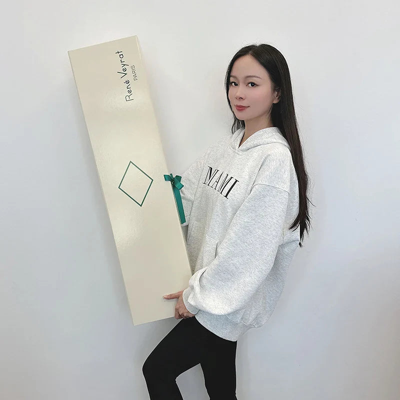 Custom Logo Luxury Printing Color Oversized Big Large Jumbo Size Beige Cardboard Folding Foldable Magnetic Gift Box