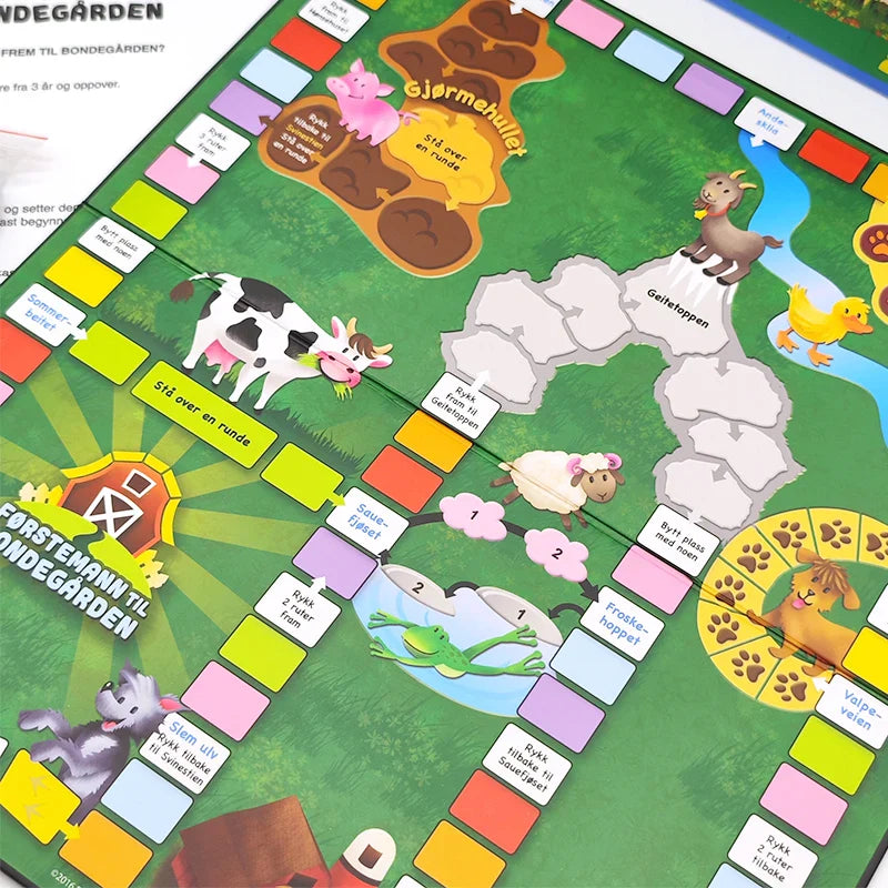Luck Packing Chinese Factory Oem Board Game Manufacturer, Design Printing Custom Board Games for Family Adults Kids