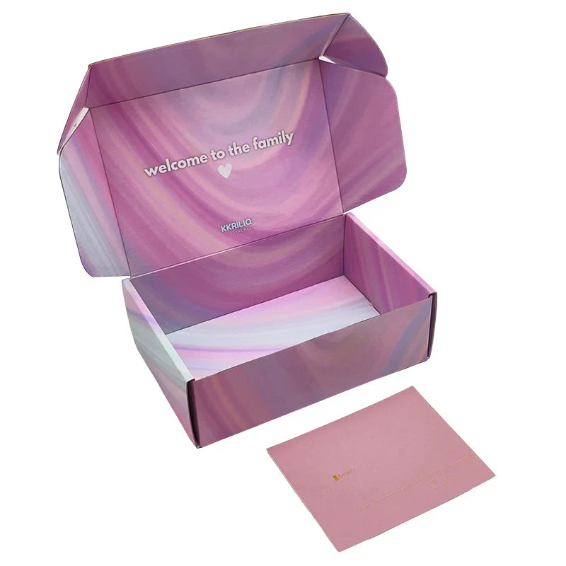 Wholesale Private Label Custom Cajas Carton Para Empaque Corrugated Paper Subscription Packaging Mailer Shipping Packing Box