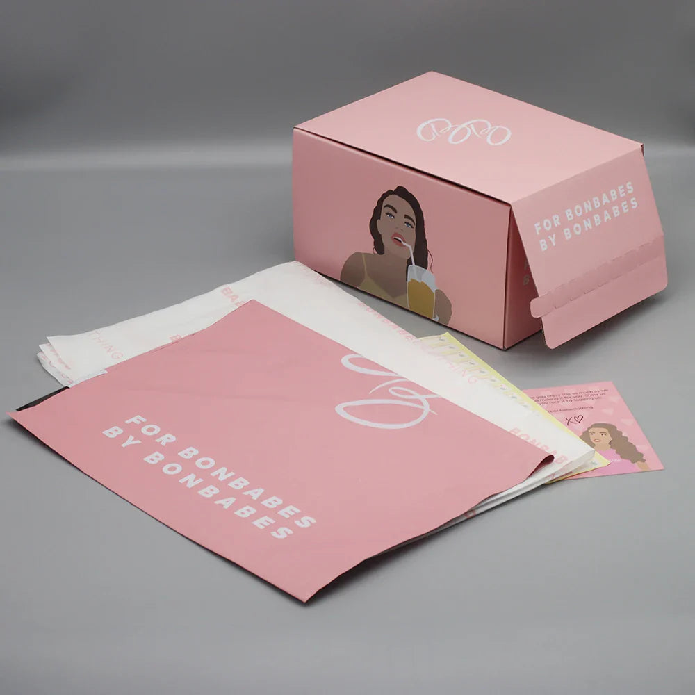 Custom Print Zipper Peel Off Self Seal Corrugated Shipping Packaging Craft Tear Strip Paper Box Customized With Your Own Logo